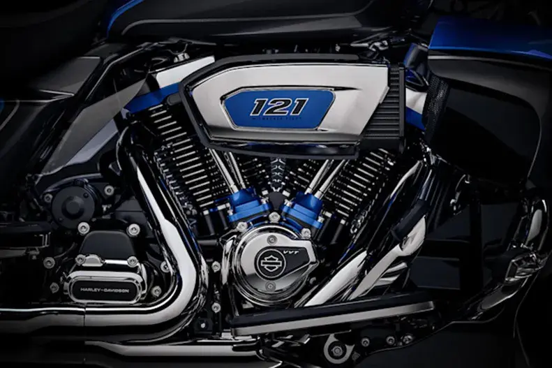 Síla motoru Milwaukee-Eight VVT 121