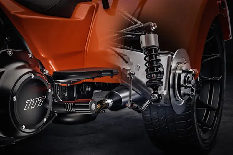 Kompletně přepracované zadní odpružení